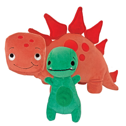 Tiny T. Rex and Pointy Plush Pair: 12.5 - Ingram
