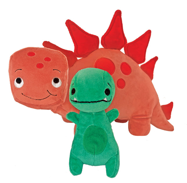 Tiny T. Rex and Pointy Plush Pair: 12.5 - Ingram