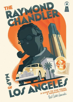 Raymond Chandler Map of Los Angeles - Ingram