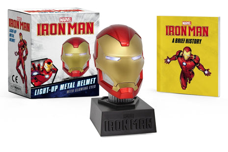 Marvel: Iron Man Light-Up Metal Helmet: With Glowing Eyes - Ingram