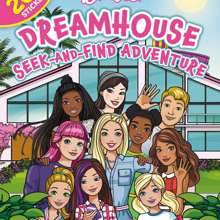 Barbie Dreamhouse Seek-And-Find Adventure: 100% Officially Licensed by Mattel, Sticker & Activity Book for Kids Ages 4 to 8 - Ingram