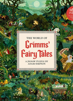 World of Grimms' Fairy Tales a 1000-Piece Jigsaw Puzzle: By Adam Simpson - Ingram