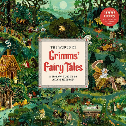 World of Grimms' Fairy Tales a 1000-Piece Jigsaw Puzzle: By Adam Simpson - Ingram