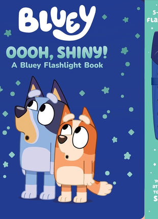 Bluey: Oooh, Shiny! a Bluey Flashlight Book Sound Book [With Battery] - Ingram