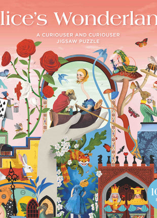 Alice's Wonderland 1000 Piece Puzzle: A Curiouser and Curiouser Jigsaw Puzzle - Ingram