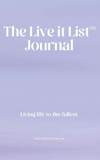 Live It List Journal - Ingram