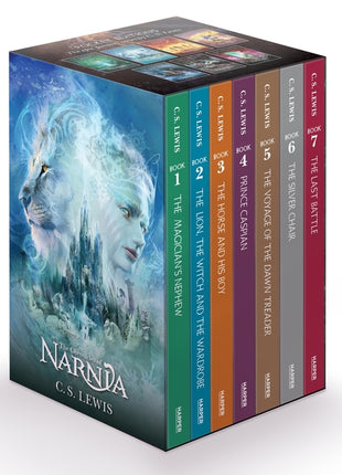Chronicles of Narnia 7-Book Box Set: The Magician's Nephew, the Lion, the Witch and the Wardrobe, the Horse and His Boy, Prince Caspian, the Voyage of - Ingram