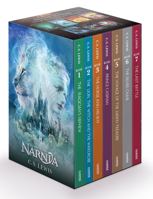 Chronicles of Narnia 7-Book Box Set: The Magician's Nephew, the Lion, the Witch and the Wardrobe, the Horse and His Boy, Prince Caspian, the Voyage of - Ingram