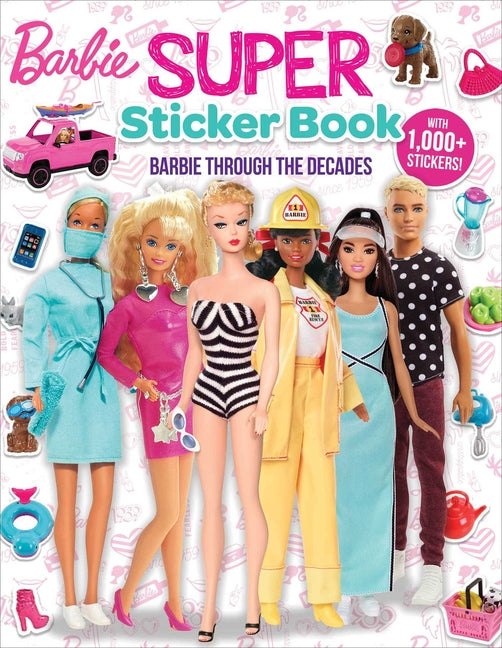 Barbie: Super Sticker Book: Through the Decades - Ingram