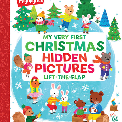 My Very First Christmas Hidden Pictures Lift-The-Flap: Christmas Lift-A-Flap Board Book with Hidden Pictures Puzzles for Babys First Christmas Gift - Ingram