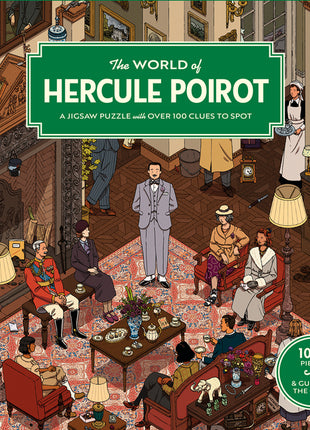 World of Hercule Poirot 1000 Piece Puzzle: A 1000-Piece Jigsaw Puzzle - Ingram