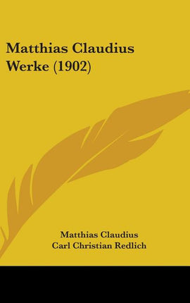 Matthias Claudius Werke (1902) - Ingram