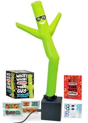 Wacky Waving Inflatable Tube Guy Deluxe Edition: Includes USB Cable and Vinyl Stickers - Ingram