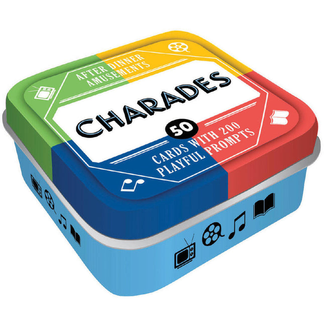 After Dinner Amusements: Charades: 50 Cards with 200 Playful Prompts - Ingram