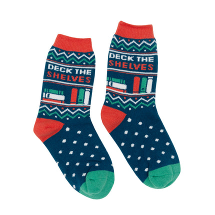 Deck the Shelves Cozy Socks - Small - Ingram
