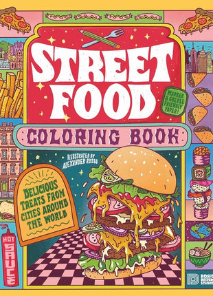 Street Food Coloring Book: Delicious Treats from Cities Around the World - Ingram