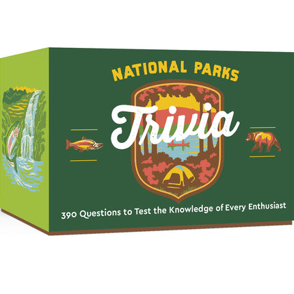 National Parks Trivia: A Card Game: 390 Questions to Test the Knowledge of Every Enthusiast - Ingram