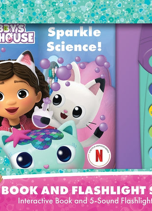DreamWorks Gabby's Dollhouse: Sparkle Science! Book and 5-Sound Flashlight Set [With Battery] - Ingram