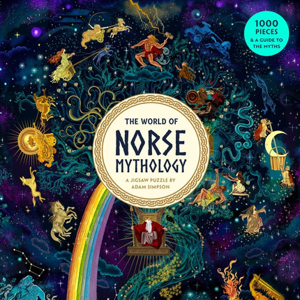 World of Norse Mythology a 1000-Piece Jigsaw Puzzle: By Adam Simpson - Ingram