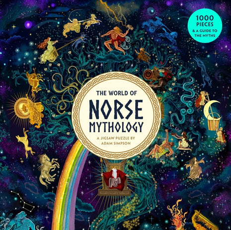 World of Norse Mythology a 1000-Piece Jigsaw Puzzle: By Adam Simpson - Ingram