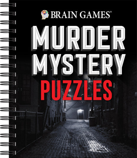 Brain Games - Murder Mystery Puzzles - Ingram